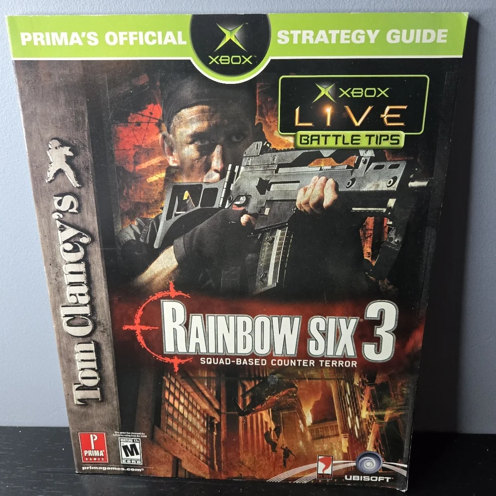 XBOX PRIMAS OFFICIAL STRATEGY GUIDE (Rainbow Six 3 Squad-Based Counter Terror)